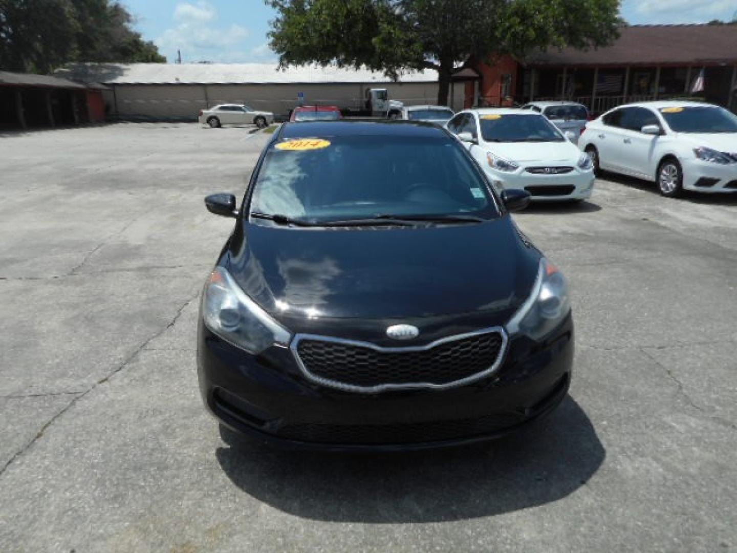 2014 BLACK KIA FORTE EX; LX (KNAFX4A6XE5) , located at 1200 Cassat Avenue, Jacksonville, FL, 32205, (904) 695-1885, 30.302404, -81.731033 - Photo#0